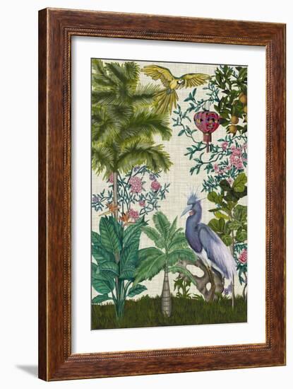 Paradis Chinoiserie I-Naomi McCavitt-Framed Art Print