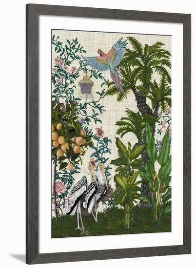 Paradis Chinoiserie II-Naomi McCavitt-Framed Giclee Print