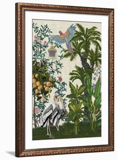 Paradis Chinoiserie II-Naomi McCavitt-Framed Giclee Print