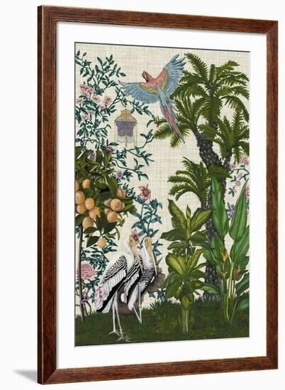 Paradis Chinoiserie II-Naomi McCavitt-Framed Giclee Print