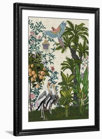 Paradis Chinoiserie II-Naomi McCavitt-Framed Giclee Print