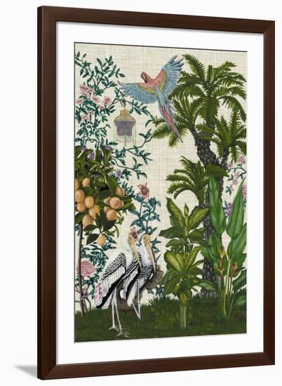 Paradis Chinoiserie II-Naomi McCavitt-Framed Art Print