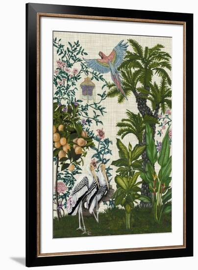 Paradis Chinoiserie II-Naomi McCavitt-Framed Art Print