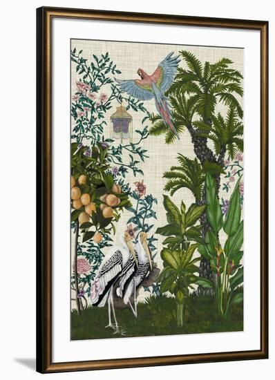 Paradis Chinoiserie II-Naomi McCavitt-Framed Art Print