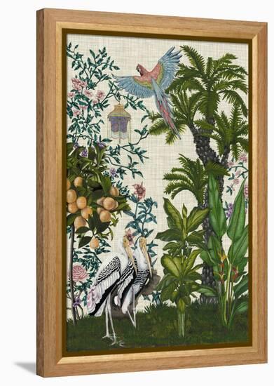 Paradis Chinoiserie II-Naomi McCavitt-Framed Stretched Canvas