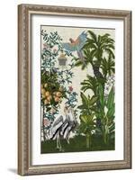 Paradis Chinoiserie II-Naomi McCavitt-Framed Art Print