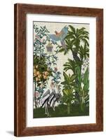 Paradis Chinoiserie II-Naomi McCavitt-Framed Art Print