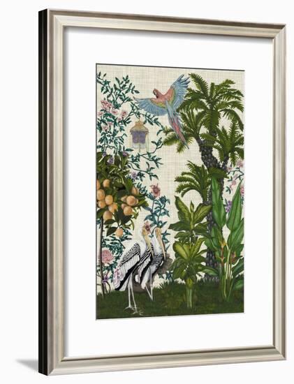 Paradis Chinoiserie II-Naomi McCavitt-Framed Art Print