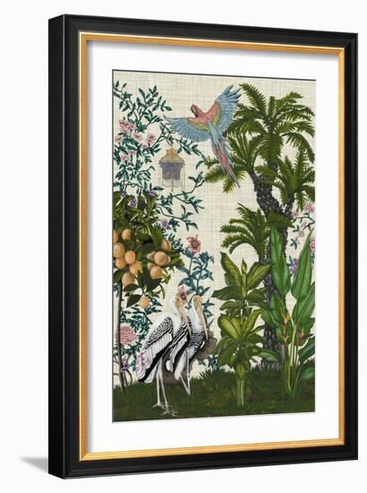 Paradis Chinoiserie II-Naomi McCavitt-Framed Art Print