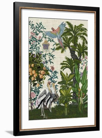 Paradis Chinoiserie II-Naomi McCavitt-Framed Art Print