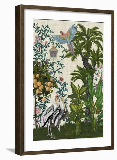 Paradis Chinoiserie II-Naomi McCavitt-Framed Art Print