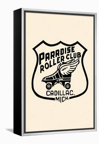 Paradis Roller Club-null-Framed Stretched Canvas