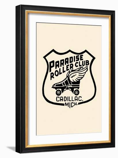 Paradis Roller Club-null-Framed Art Print