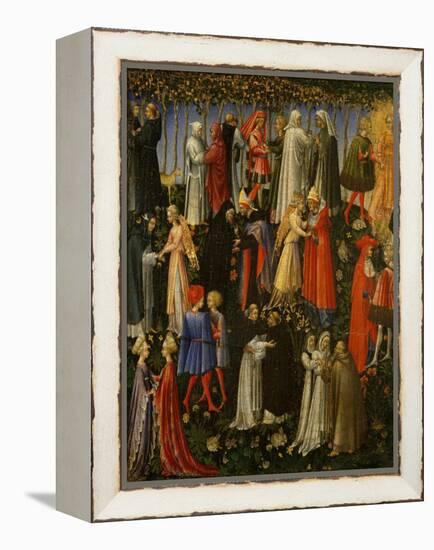 Paradise, 1445-Giovanni di Paolo-Framed Premier Image Canvas