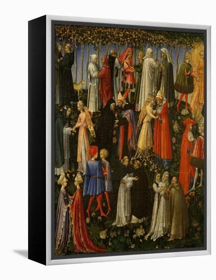 Paradise, 1445-Giovanni di Paolo-Framed Premier Image Canvas