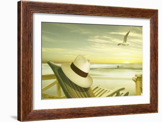 Paradise 2-Carlos Casamayor-Framed Giclee Print