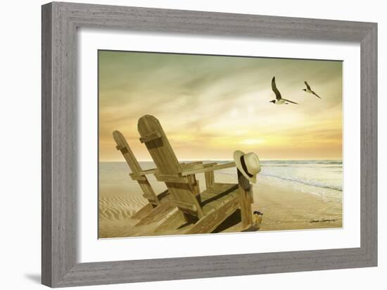 Paradise 3-Carlos Casamayor-Framed Giclee Print