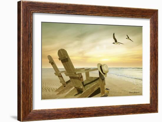 Paradise 3-Carlos Casamayor-Framed Giclee Print