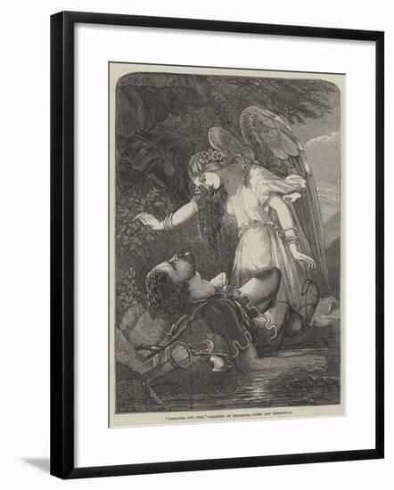 Paradise and Perl-Chevalier Louis-William Desanges-Framed Giclee Print
