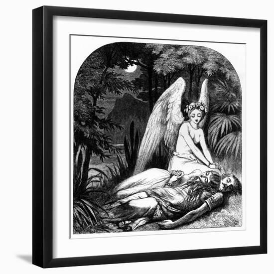 Paradise and the Peri-John Tenniel-Framed Giclee Print