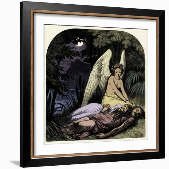 Paradise and the Peri-John Tenniel-Framed Giclee Print