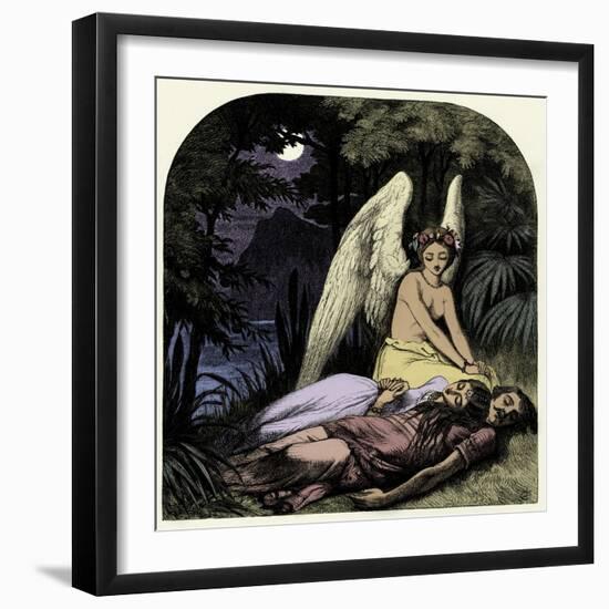 Paradise and the Peri-John Tenniel-Framed Giclee Print