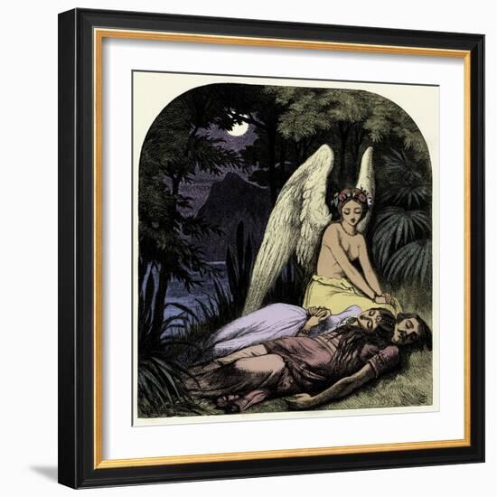 Paradise and the Peri-John Tenniel-Framed Giclee Print