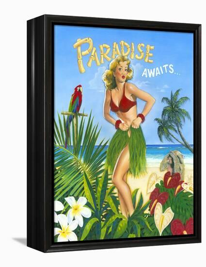 Paradise Awaits-Scott Westmoreland-Framed Stretched Canvas