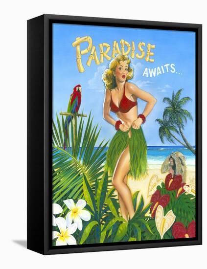 Paradise Awaits-Scott Westmoreland-Framed Stretched Canvas