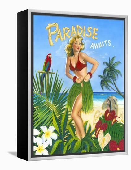 Paradise Awaits-Scott Westmoreland-Framed Stretched Canvas