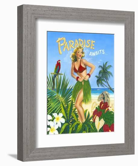 Paradise Awaits-Scott Westmoreland-Framed Premium Giclee Print