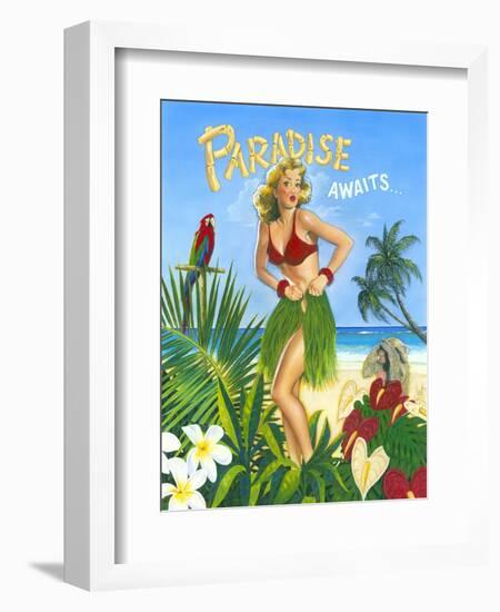 Paradise Awaits-Scott Westmoreland-Framed Premium Giclee Print