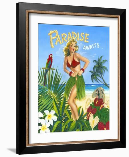 Paradise Awaits-Scott Westmoreland-Framed Art Print