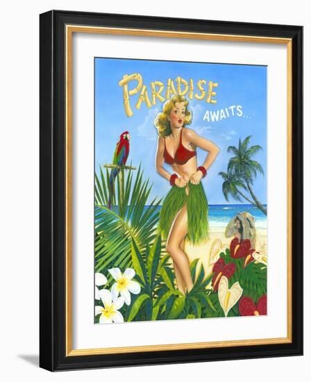 Paradise Awaits-Scott Westmoreland-Framed Art Print