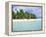 Paradise Beach, One Foot Island, Aitutaki, Cook Islands, South Pacific Islands-D H Webster-Framed Premier Image Canvas