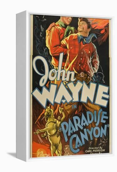 Paradise Canyon, John Wayne, 1935-null-Framed Stretched Canvas