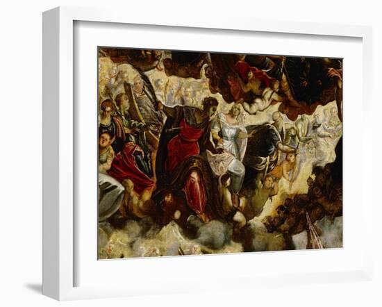 Paradise (Detail)-Jacopo Robusti Tintoretto-Framed Giclee Print