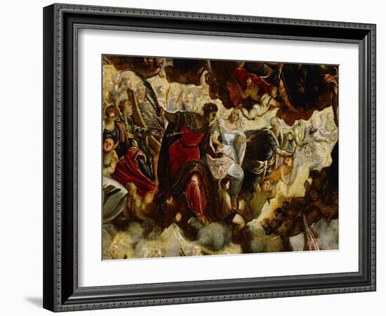 Paradise (Detail)-Jacopo Robusti Tintoretto-Framed Giclee Print