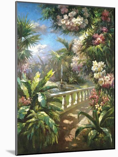 Paradise Fountain-James Reed-Mounted Art Print