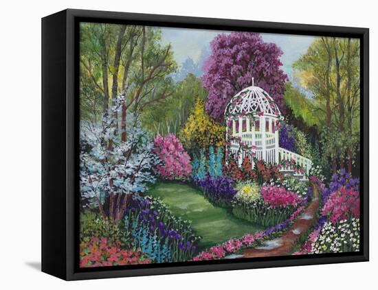 Paradise Garden-Bonnie B. Cook-Framed Premier Image Canvas