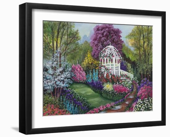 Paradise Garden-Bonnie B. Cook-Framed Giclee Print