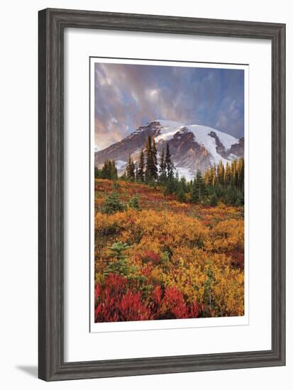 Paradise in Fall-Donald Paulson-Framed Giclee Print