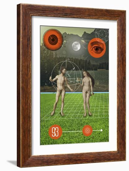 Paradise Is Here-Elo Marc-Framed Giclee Print