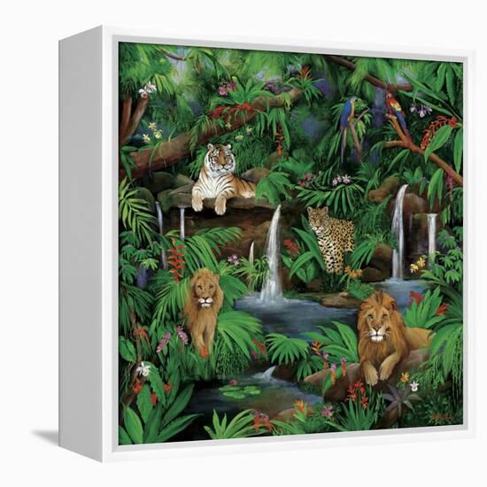 Paradise Jungle-Betty Lou-Framed Premier Image Canvas