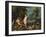 Paradise Landscape with Eve Tempting Adam-Jan Brueghel the Younger-Framed Giclee Print