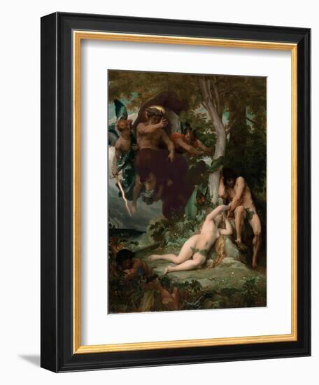 Paradise Lost, 1867-Alexandre Cabanel-Framed Giclee Print