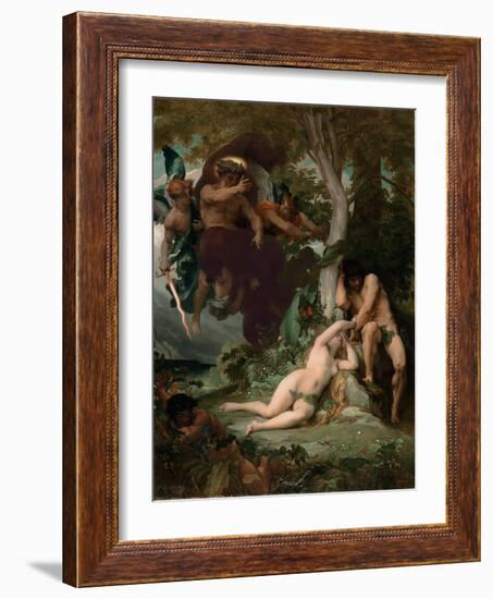 Paradise Lost, 1867-Alexandre Cabanel-Framed Giclee Print