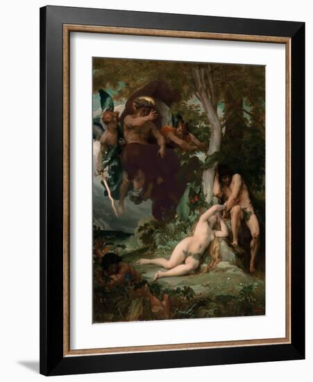 Paradise Lost, 1867-Alexandre Cabanel-Framed Giclee Print