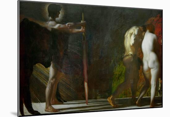 Paradise Lost, 1897-Franz von Stuck-Mounted Giclee Print