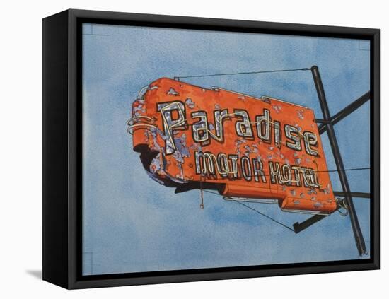 Paradise Motel, 2006-Lucy Masterman-Framed Premier Image Canvas